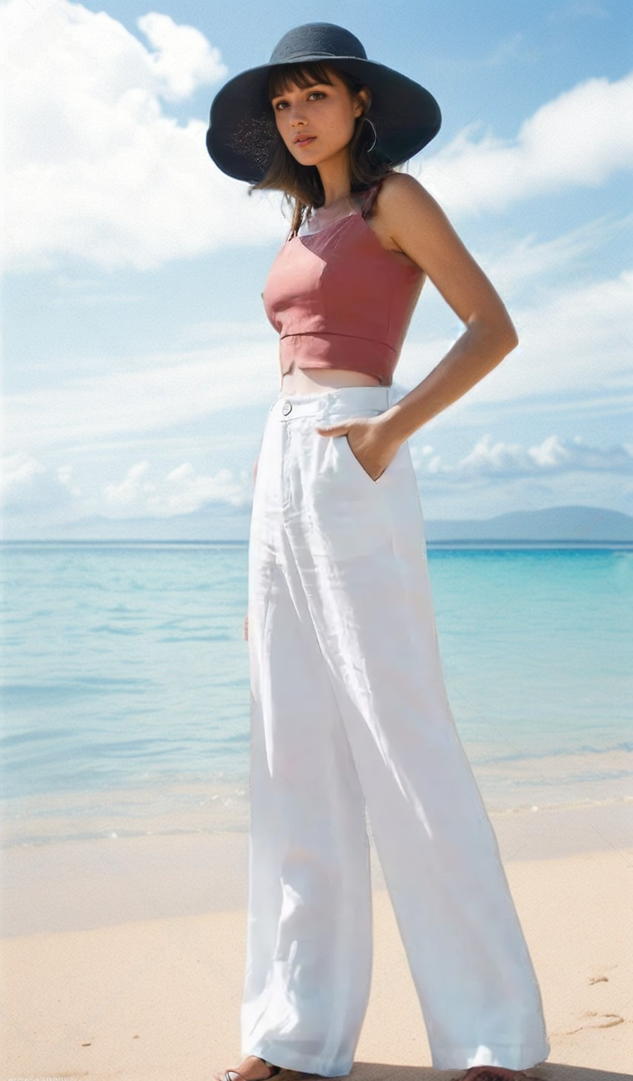 Summer Elegant Linen Trousers