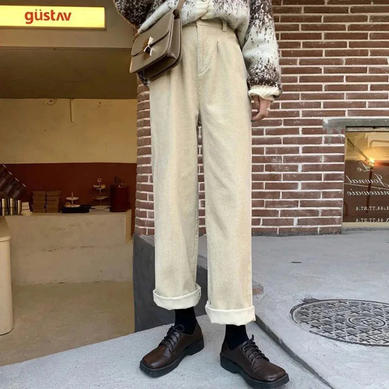 Elegant Wide Leg Trousers