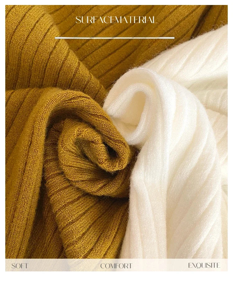 Ribbed Knit Blouse