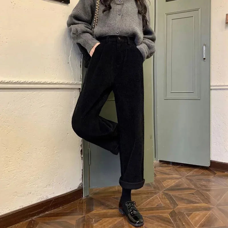 Elegant Wide Leg Trousers
