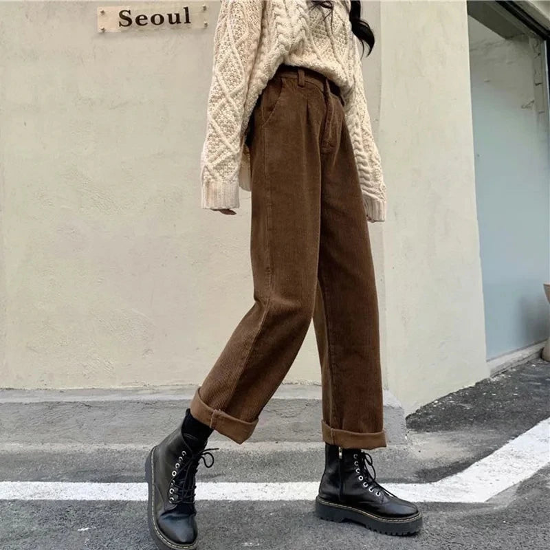 Elegant Wide Leg Trousers