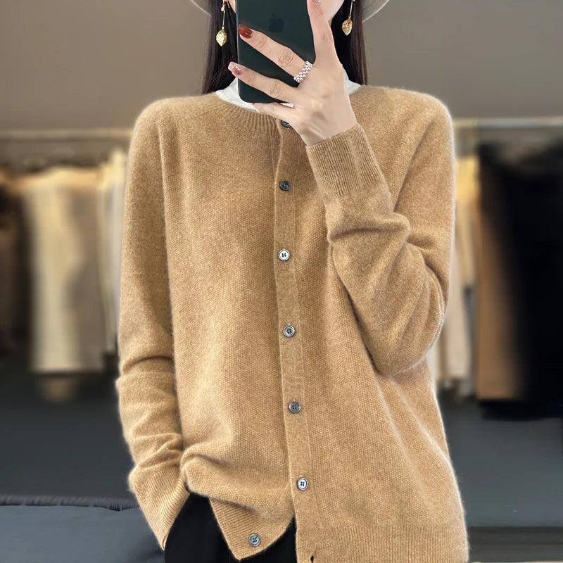 Merino Wool Cardigan