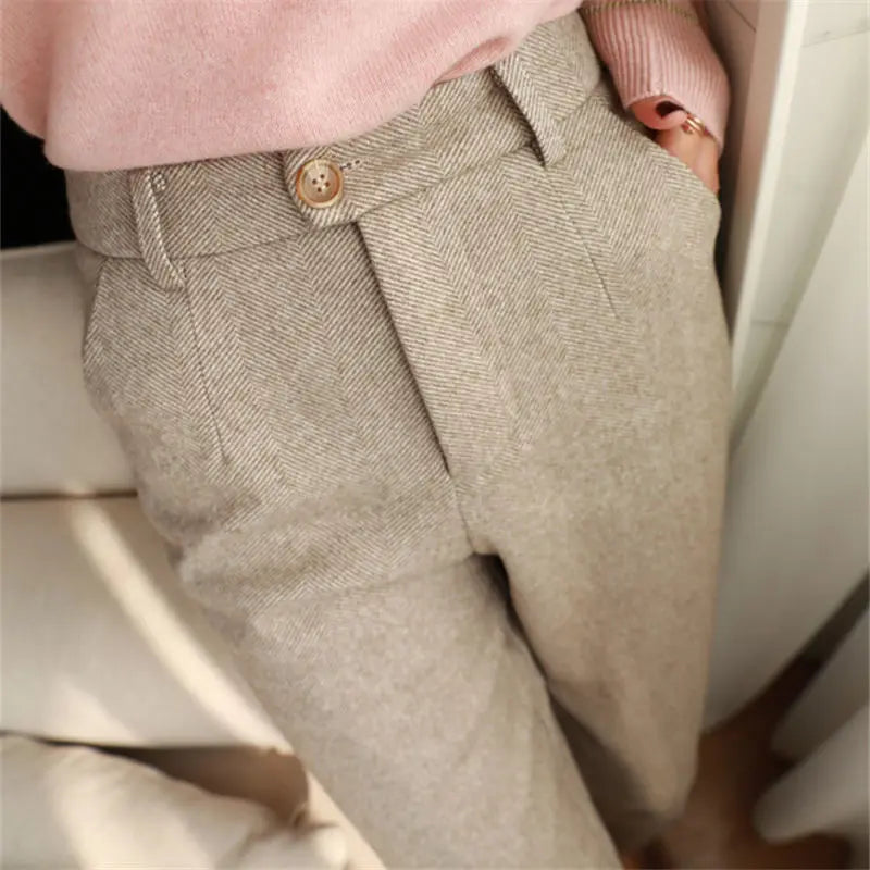 High Waisted Trousers