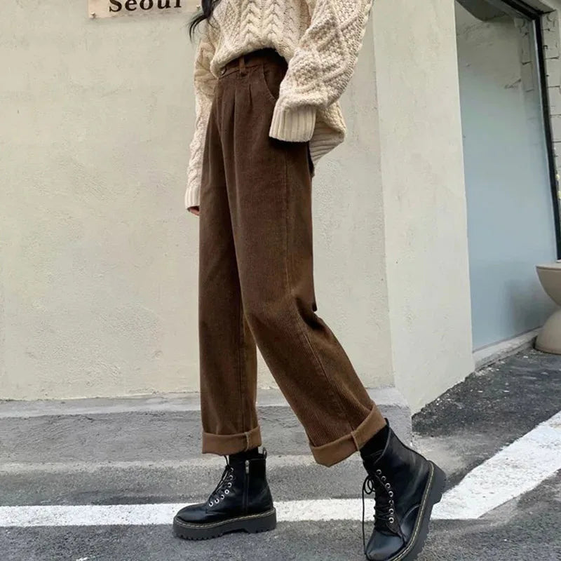 Elegant Wide Leg Trousers