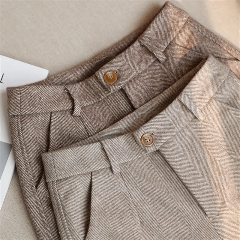High Waisted Trousers
