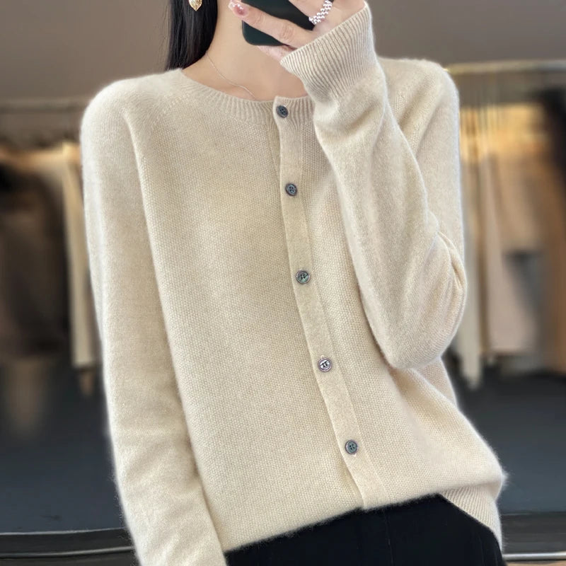 Merino Wool Cardigan