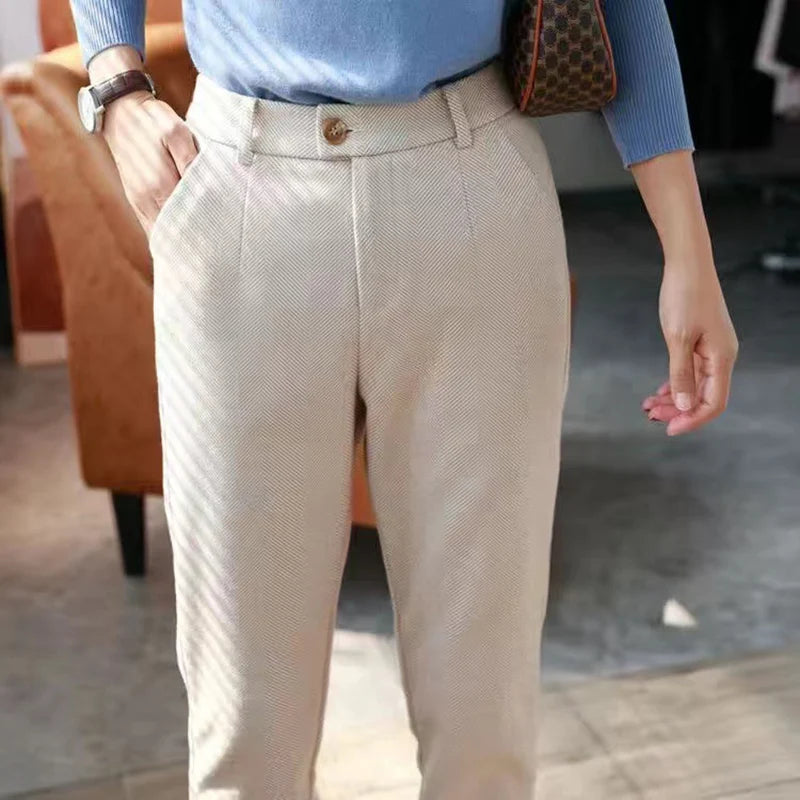 High Waisted Trousers