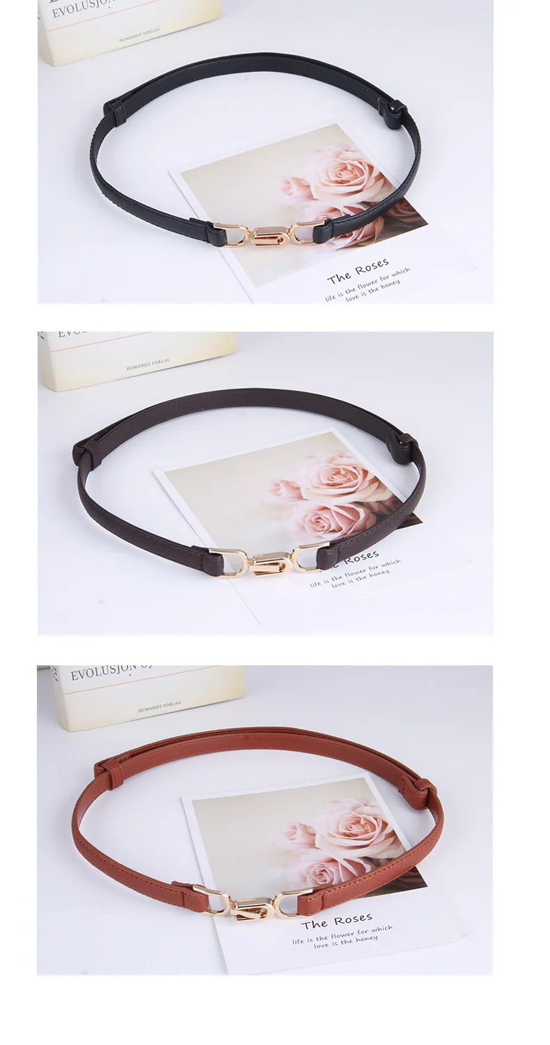 Elegant Thin Lady Belt