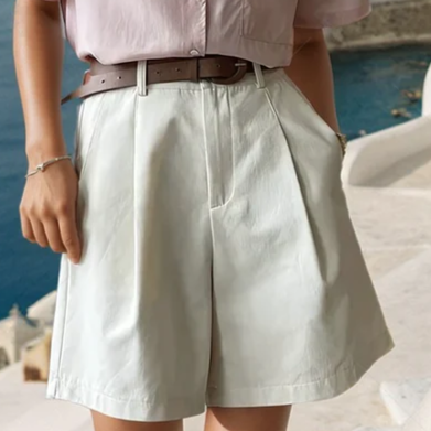 Elegant Cotton Shorts