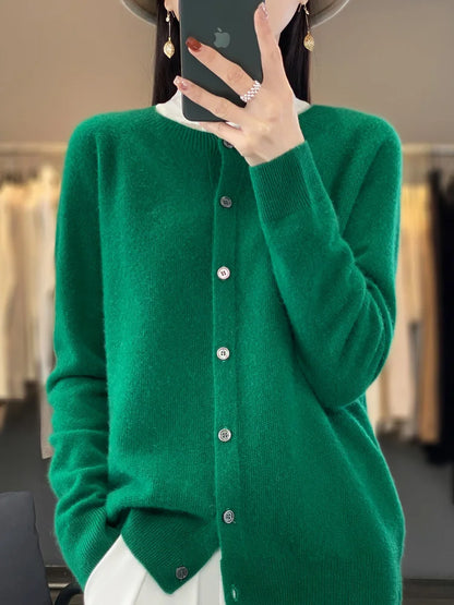 Merino Wool Cardigan