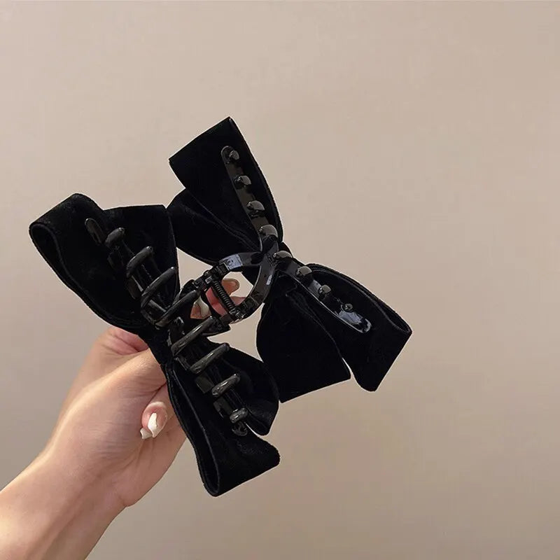 Elegant Bow Claw Clip