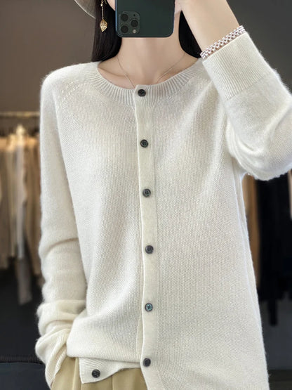 Merino Wool Cardigan
