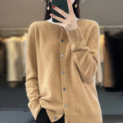 Merino Wool Cardigan
