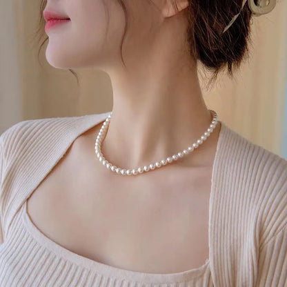 White Pearl Necklace