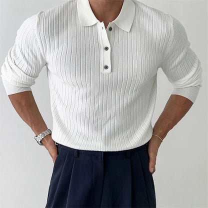 Long-Sleeve Polo