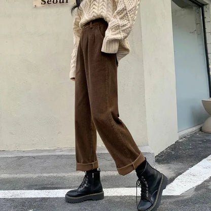 Elegant Wide Leg Trousers